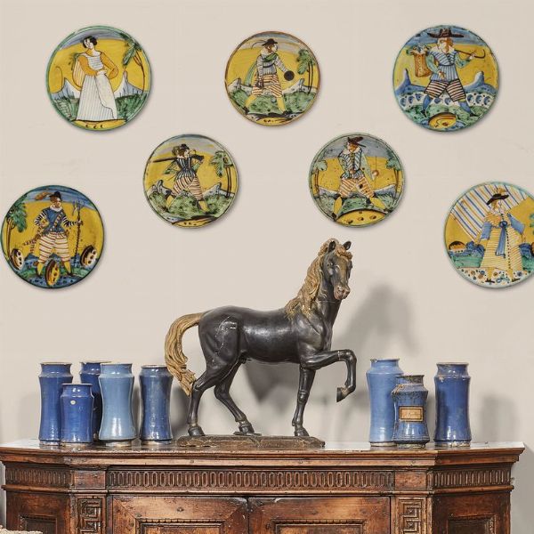 CAVALLO DA PRESEPE, GENOVA, SECOLO XVIII  - Asta Mobili, oggetti d'arte e sculture da collezioni private  - Associazione Nazionale - Case d'Asta italiane