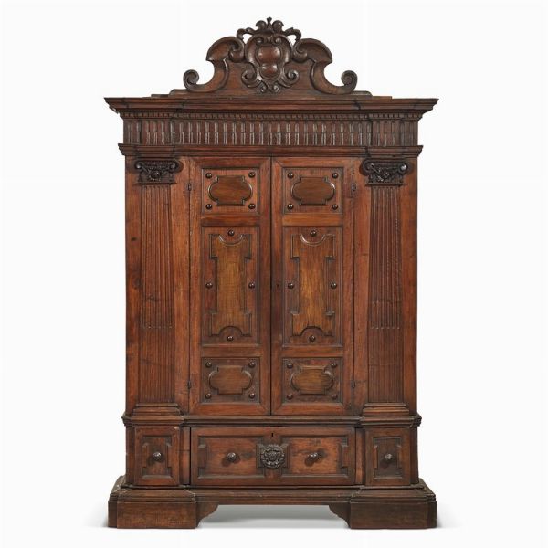 ARMADIO FARNESIANO, PARMA, SECOLO XVII  - Asta Mobili, oggetti d'arte e sculture da collezioni private  - Associazione Nazionale - Case d'Asta italiane