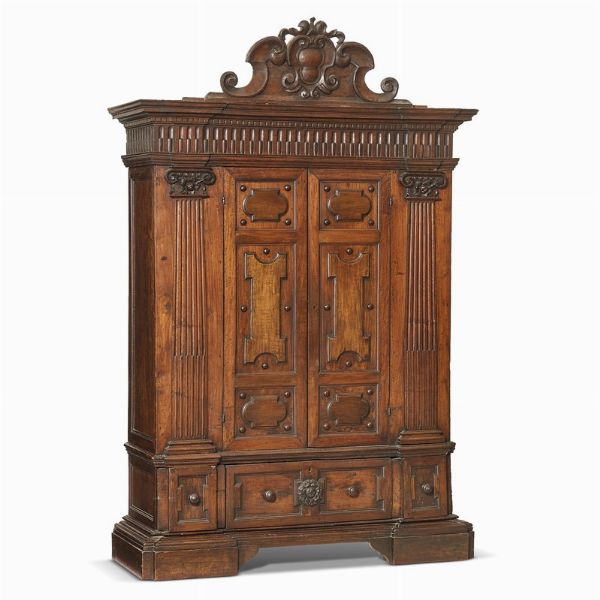 ARMADIO FARNESIANO, PARMA, SECOLO XVII  - Asta Mobili, oggetti d'arte e sculture da collezioni private  - Associazione Nazionale - Case d'Asta italiane