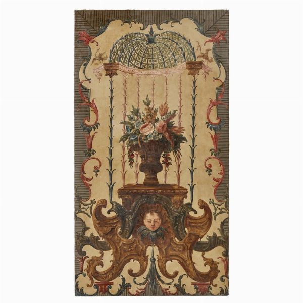 COPPIA DI PANNELLI, ITALIA MERIDIONALE, SECOLO XVIII  - Asta Mobili, oggetti d'arte e sculture da collezioni private  - Associazione Nazionale - Case d'Asta italiane