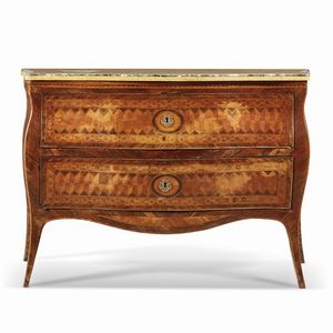 COPPIA DI CASSETTONI, NAPOLI, SECOLO XVIII  - Asta Mobili, oggetti d'arte e sculture da collezioni private  - Associazione Nazionale - Case d'Asta italiane