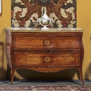 COPPIA DI CASSETTONI, NAPOLI, SECOLO XVIII  - Asta Mobili, oggetti d'arte e sculture da collezioni private  - Associazione Nazionale - Case d'Asta italiane