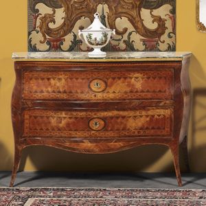 COPPIA DI CASSETTONI, NAPOLI, SECOLO XVIII  - Asta Mobili, oggetti d'arte e sculture da collezioni private  - Associazione Nazionale - Case d'Asta italiane