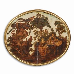 QUATTRO PANNELLI, VENEZIA, SECOLO XVIII  - Asta Mobili, oggetti d'arte e sculture da collezioni private  - Associazione Nazionale - Case d'Asta italiane