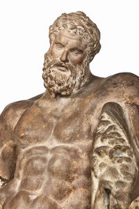 ERCOLE, ITALIA SETTENTRIONALE, INIZI SECOLO XVIII  - Asta Mobili, oggetti d'arte e sculture da collezioni private  - Associazione Nazionale - Case d'Asta italiane