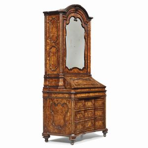 BUREAU TRUMEAU, LOMBARDIA, MET  À   SECOLO XVIII  - Asta Mobili, oggetti d'arte e sculture da collezioni private  - Associazione Nazionale - Case d'Asta italiane