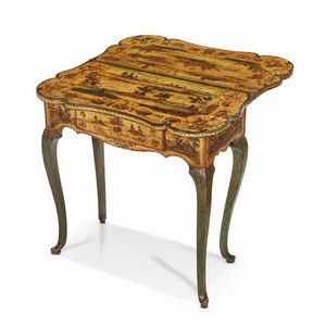 TAVOLINO, VENETO, METÀ XVIII  - Asta Mobili, oggetti d'arte e sculture da collezioni private  - Associazione Nazionale - Case d'Asta italiane