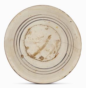 PIATTO, MONTELUPO, PRIMA MET� SECOLO XVII  - Asta Mobili, oggetti d'arte e sculture da collezioni private  - Associazione Nazionale - Case d'Asta italiane