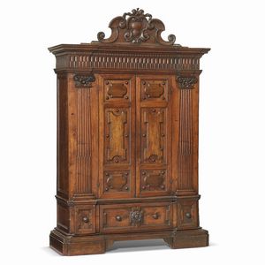 ARMADIO FARNESIANO, PARMA, SECOLO XVII  - Asta Mobili, oggetti d'arte e sculture da collezioni private  - Associazione Nazionale - Case d'Asta italiane