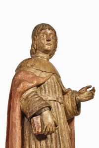 COPPIA DI SCULTURE, LOMBARDIA, SECOLO XVI  - Asta Mobili, oggetti d'arte e sculture da collezioni private  - Associazione Nazionale - Case d'Asta italiane