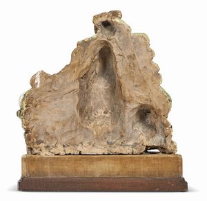 SAN GIOVANNI BATTISTA FANCIULLO NEL DESERTO, FIRENZE, GIOVANNI DELLA ROBBIA, 1520 CIRCA  - Asta Mobili, oggetti d'arte e sculture da collezioni private  - Associazione Nazionale - Case d'Asta italiane