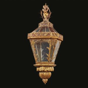 COPPIA DI LANTERNE, ITALIA MERIDIONALE, FINE SECOLO XVIII  - Asta Mobili, oggetti d'arte e sculture da collezioni private  - Associazione Nazionale - Case d'Asta italiane