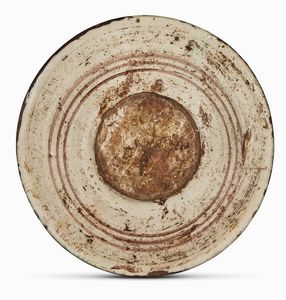 PIATTO, MONTELUPO, 1620-1640 CIRCA  - Asta Mobili, oggetti d'arte e sculture da collezioni private  - Associazione Nazionale - Case d'Asta italiane