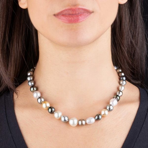 COLLANA DI PERLE SOUTH SEA  - Asta Gioielli - Associazione Nazionale - Case d'Asta italiane