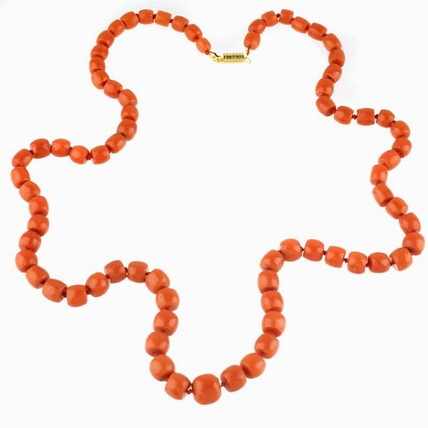 COLLANA DI CORALLO  - Asta Gioielli - Associazione Nazionale - Case d'Asta italiane