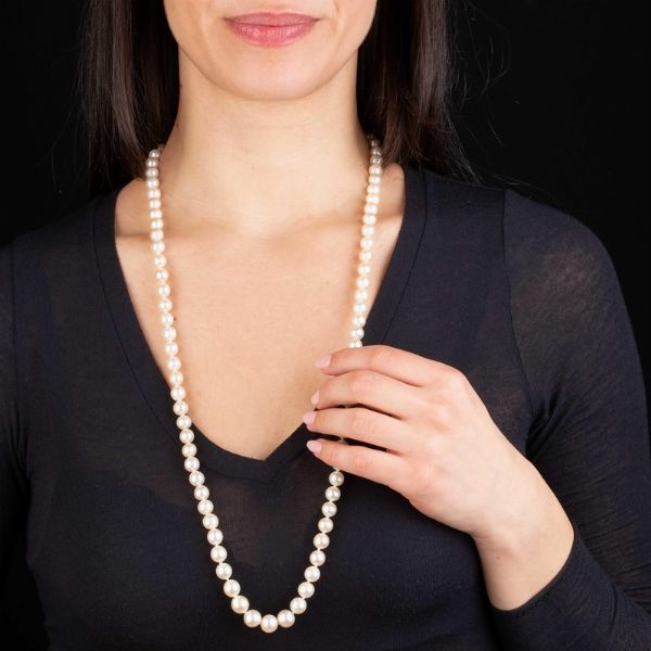 LUNGA COLLANA DI PERLE  - Asta Gioielli - Associazione Nazionale - Case d'Asta italiane