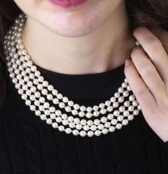 COLLIER DI PERLE  - Asta Gioielli - Associazione Nazionale - Case d'Asta italiane