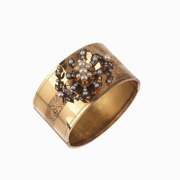 BRACCIALE AD AMPIA FASCIA  - Asta Gioielli - Associazione Nazionale - Case d'Asta italiane