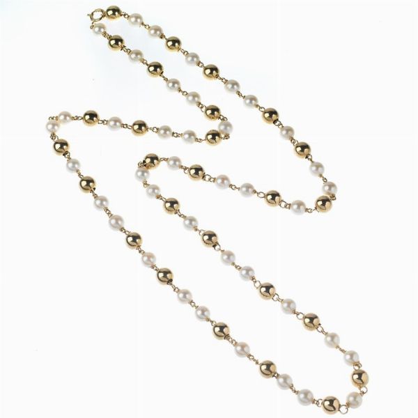 LUNGA COLLANA DI PERLE  - Asta Gioielli - Associazione Nazionale - Case d'Asta italiane