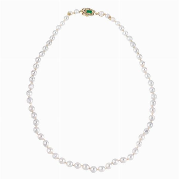 COLLANA DI PERLE GRIGIE  - Asta Gioielli - Associazione Nazionale - Case d'Asta italiane