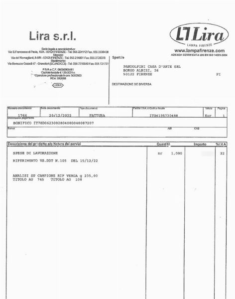 VERGA IN ORO  - Asta Gioielli - Associazione Nazionale - Case d'Asta italiane