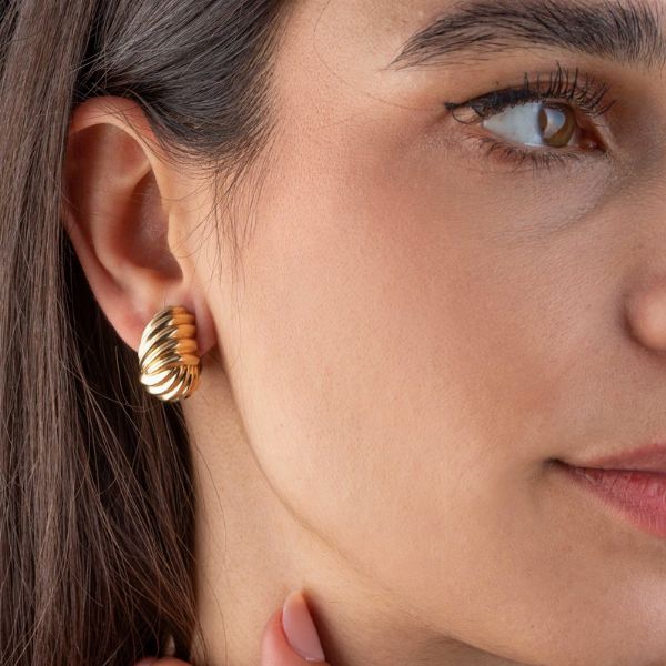 PAIO DI ORECCHINI A BOCCOLA  - Asta Gioielli - Associazione Nazionale - Case d'Asta italiane