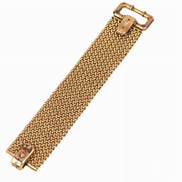 BRACCIALE A FORMA DI CINTURA  - Asta Gioielli - Associazione Nazionale - Case d'Asta italiane