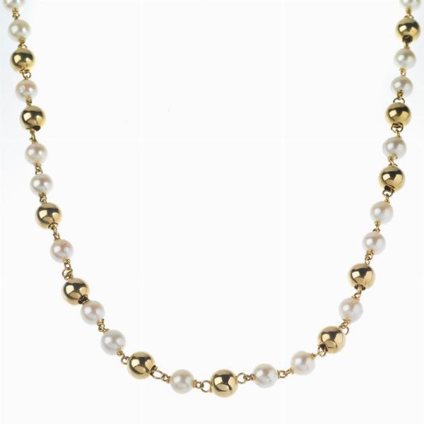 LUNGA COLLANA DI PERLE  - Asta Gioielli - Associazione Nazionale - Case d'Asta italiane