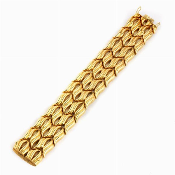 BRACCIALE AD AMPIA FASCIA  - Asta Gioielli - Associazione Nazionale - Case d'Asta italiane