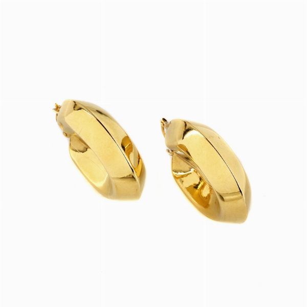 PAIO DI ORECCHINI A CERCHIO  - Asta Gioielli - Associazione Nazionale - Case d'Asta italiane