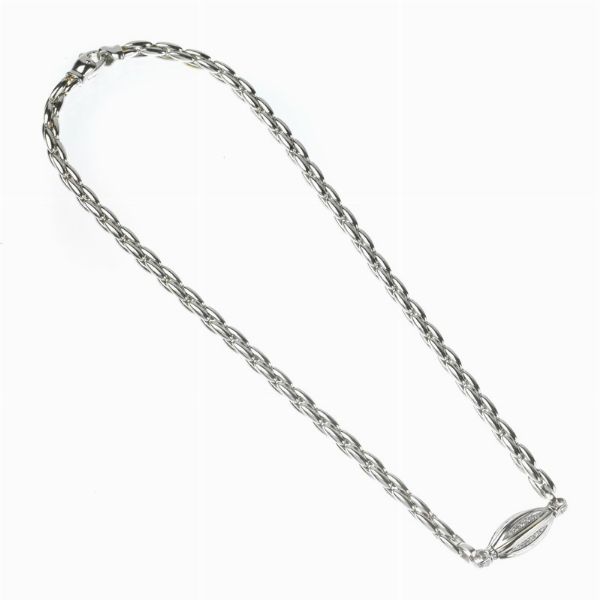 COLLANA A CATENA CON DIAMANTI  - Asta Gioielli - Associazione Nazionale - Case d'Asta italiane