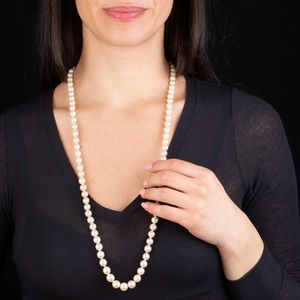 LUNGA COLLANA DI PERLE  - Asta Gioielli - Associazione Nazionale - Case d'Asta italiane