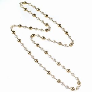 LUNGA COLLANA DI PERLE  - Asta Gioielli - Associazione Nazionale - Case d'Asta italiane