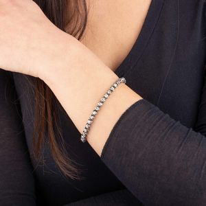 BRACCIALE TENNIS CON DIAMANTI  - Asta Gioielli - Associazione Nazionale - Case d'Asta italiane