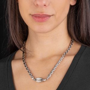 COLLANA A CATENA CON DIAMANTI  - Asta Gioielli - Associazione Nazionale - Case d'Asta italiane