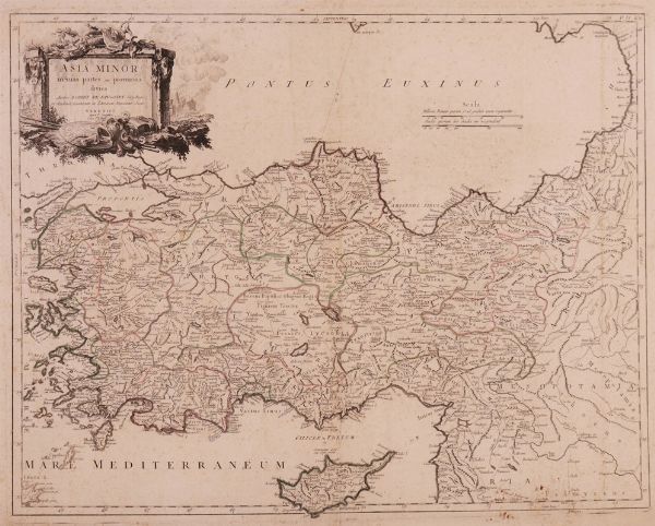 Otto carte geografiche  - Asta Parade - Arredi e dipinti antichi  - Associazione Nazionale - Case d'Asta italiane