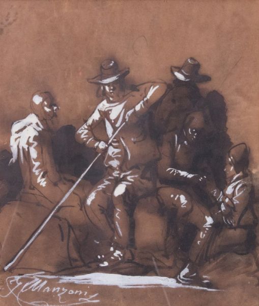 �Pellegrini� e �Mendicanti�  - Asta Parade - Arredi e dipinti antichi  - Associazione Nazionale - Case d'Asta italiane