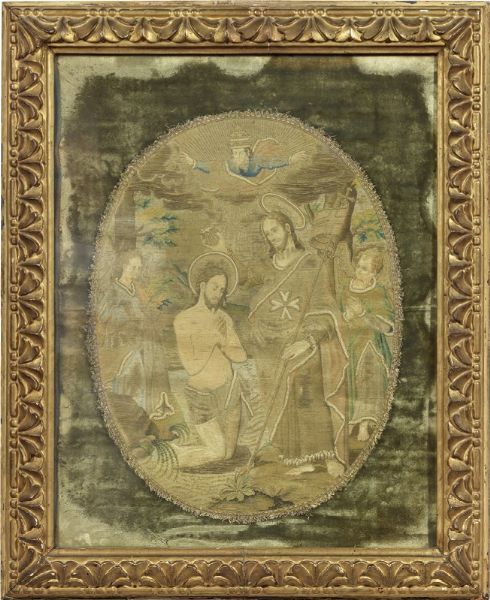 Battesimo di Cristo  - Asta Parade - Arredi e dipinti antichi  - Associazione Nazionale - Case d'Asta italiane