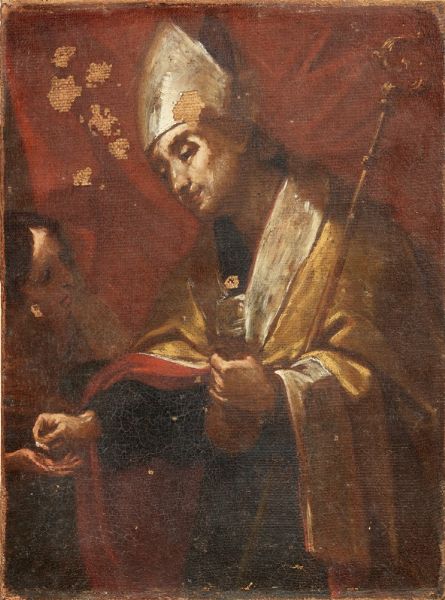 Santo Vescovo  - Asta Parade - Arredi e dipinti antichi  - Associazione Nazionale - Case d'Asta italiane