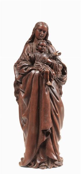 Madonna col Bambino  - Asta Parade - Arredi e dipinti antichi  - Associazione Nazionale - Case d'Asta italiane