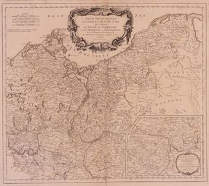 Otto carte geografiche  - Asta Parade - Arredi e dipinti antichi  - Associazione Nazionale - Case d'Asta italiane