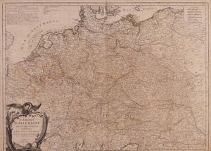 Otto carte geografiche  - Asta Parade - Arredi e dipinti antichi  - Associazione Nazionale - Case d'Asta italiane