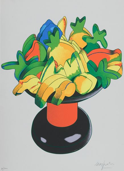 Ugo Nespolo : Natura morta  - Asta Arte Moderna e Contemporanea - Associazione Nazionale - Case d'Asta italiane