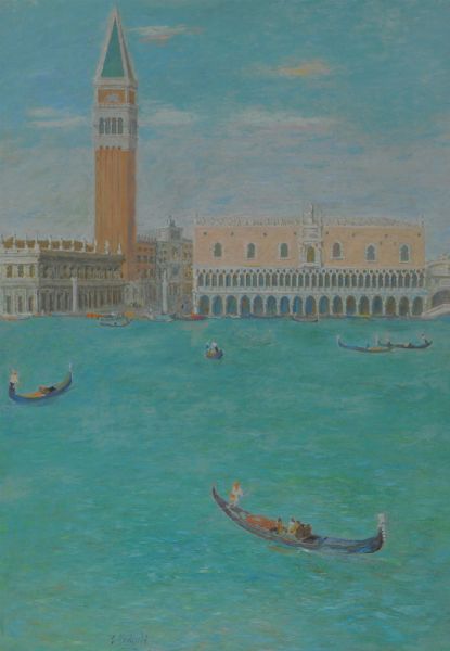 Giuseppe Manfredi : Venezia  - Asta Arte Moderna e Contemporanea - Associazione Nazionale - Case d'Asta italiane