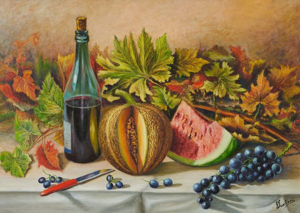 E. Scatizzi : Natura morta  - Asta Arte Moderna e Contemporanea - Associazione Nazionale - Case d'Asta italiane