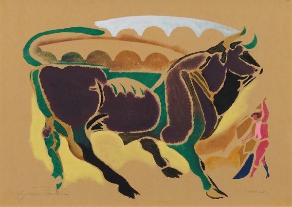 Eugenio Pardini : Corrida  - Asta Arte Moderna e Contemporanea - Associazione Nazionale - Case d'Asta italiane