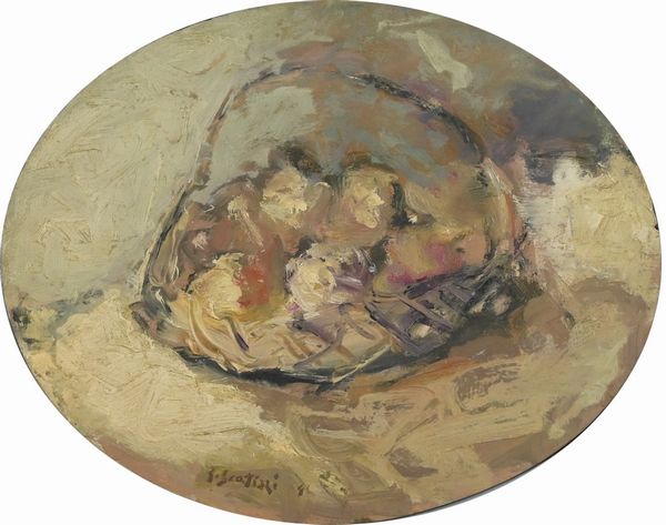 Sergio Scatizzi : Cesto di frutta  - Asta Arte Moderna e Contemporanea - Associazione Nazionale - Case d'Asta italiane