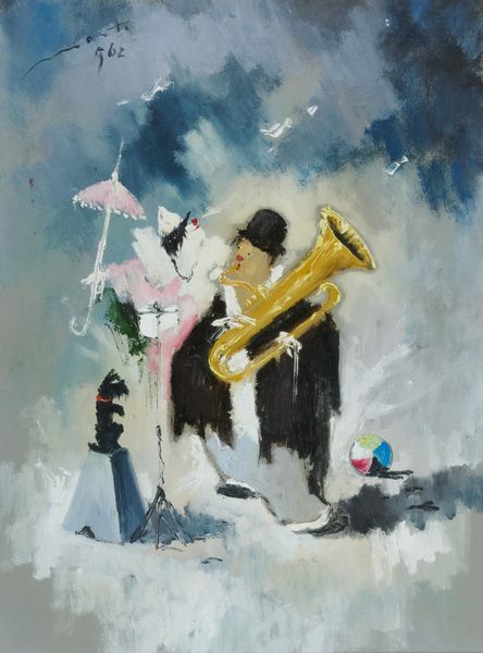 Cesarino Monti : Musicanti  - Asta Arte Moderna e Contemporanea - Associazione Nazionale - Case d'Asta italiane