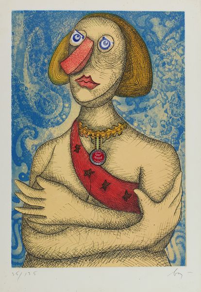 ENRICO BAJ : Dama decorata  - Asta Arte Moderna e Contemporanea - Associazione Nazionale - Case d'Asta italiane