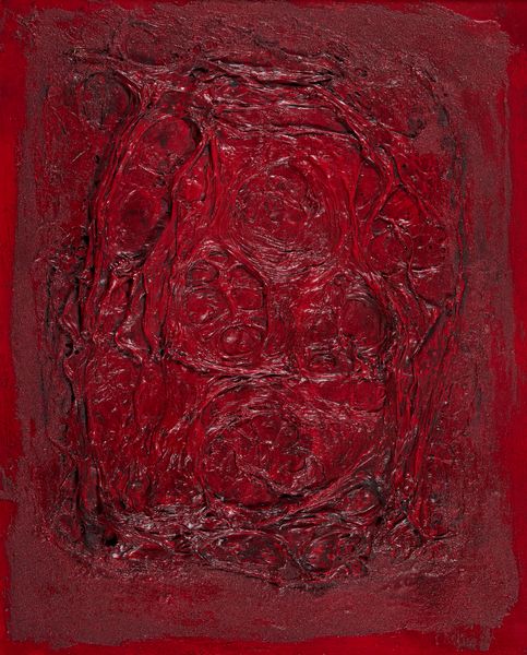 Bruno Caraceni : Rosso combustione  - Asta Arte Moderna e Contemporanea - Associazione Nazionale - Case d'Asta italiane